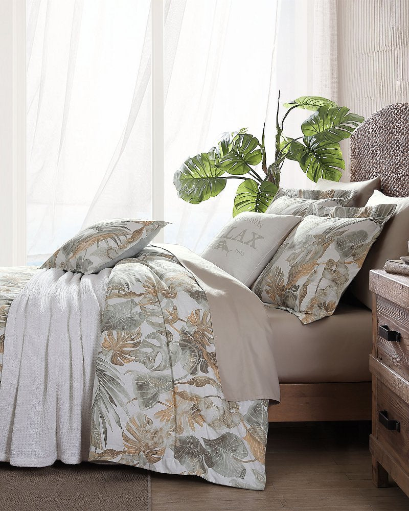 Raw Coast 3-Piece Full/Queen Duvet Set - Green