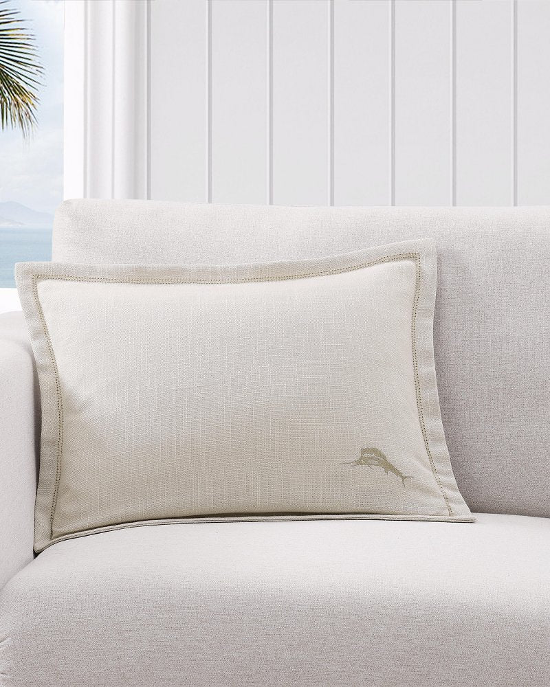 Island Estate Decorative Pillow - Light Beige