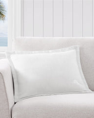 Island Estate Decorative Pillow - White