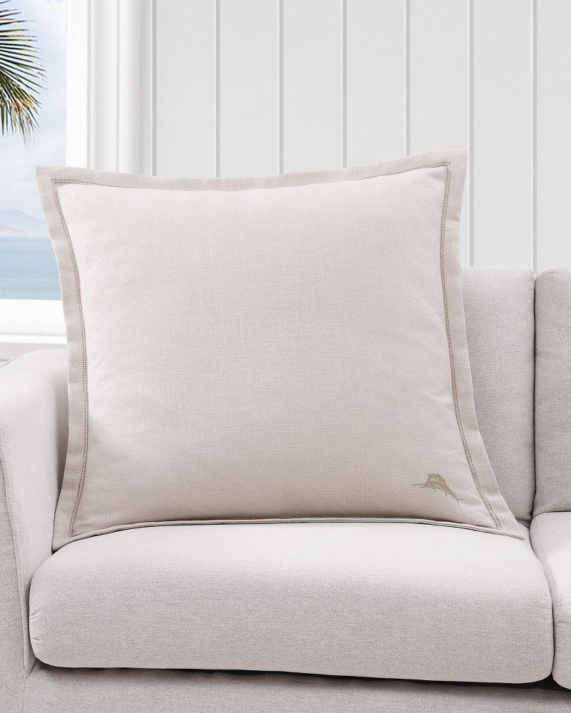 Island Estate European Sham - Light Beige