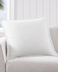 Island Estate White European Sham - White