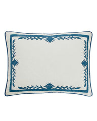 Aloha Pineapple King Sham - Blue