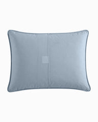 Solid Costa Sera 2-Piece King Quilted Sham Set - Blue