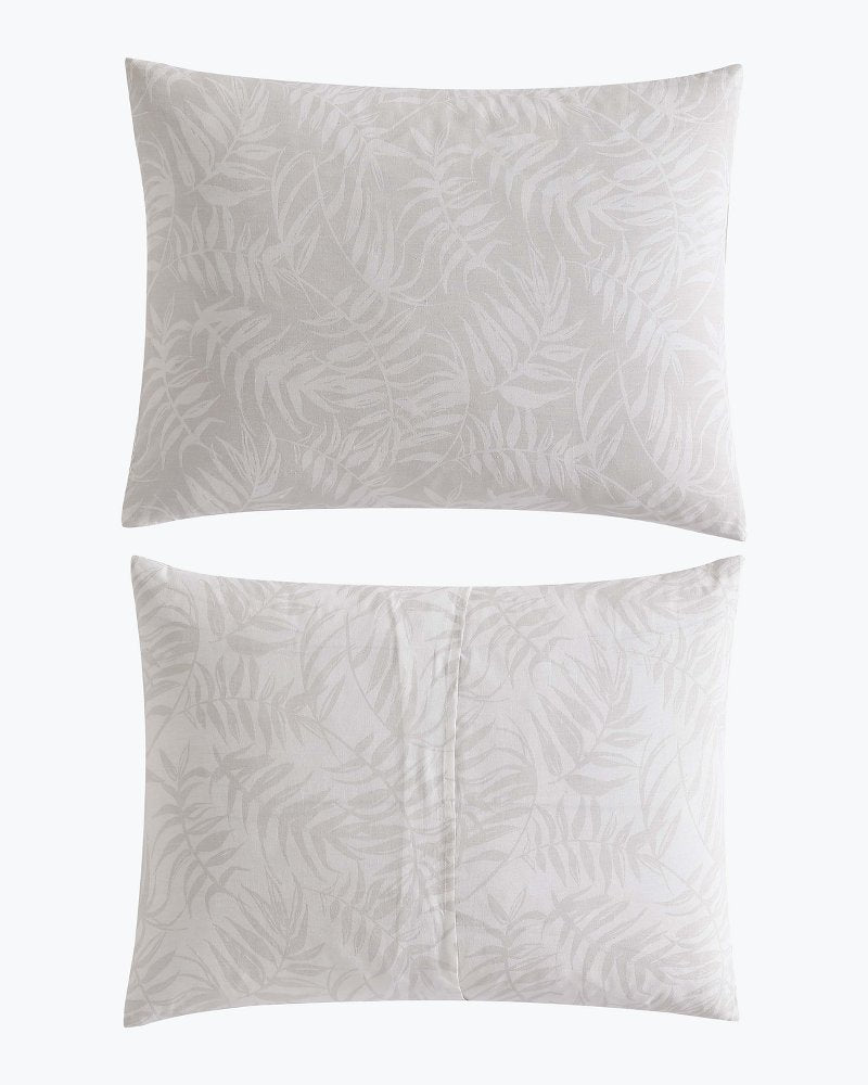 Art Of Palms 8-Piece King Comforter Set - Beige