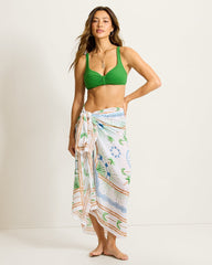 Beachy Waves Bikini Top - Four Leaf Clover