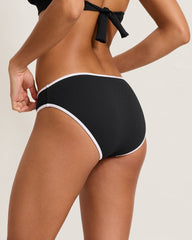 Island Cays Cabana Hipster Bikini Bottoms - Black