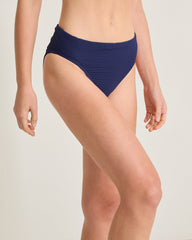 Ocean Point Colorblock Hipster Bikini Bottoms - Mare Navy