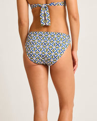 Playa Marbella Reversible Hipster Bikini Bottoms - Malibu Peach Rev