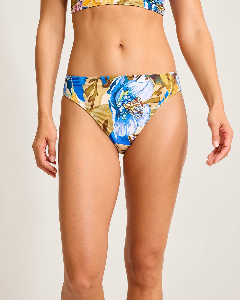 Playa Marbella Reversible Hipster Bikini Bottoms - Malibu Peach Rev
