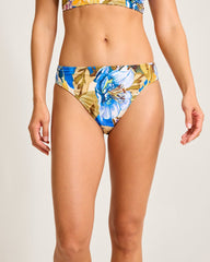 Playa Marbella Reversible Hipster Bikini Bottoms - Malibu Peach Rev