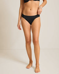 Pearl Hipster Bikini Bottoms - Black