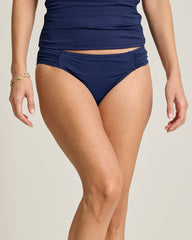 Pearl Hipster Bikini Bottoms - Mare Navy