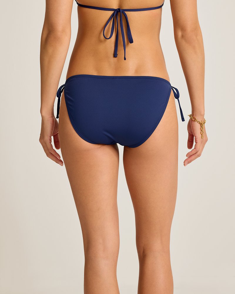 Pearl String Bikini Bottoms - Mare Navy