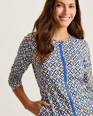 Playa Marbella Full-Zip Long-Sleeve Rash Guard - Malibu Peach