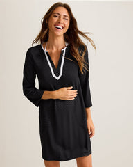 Island Cays Cabana Coverup Dress - Black