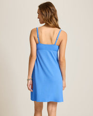 Island Cays Cabana Spa Dress - Paradiso Blu