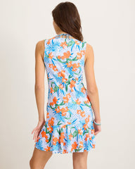 Goa Tropical Spa Coverup Dress - White