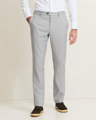 Latigo Beach Linen-Blend Flat-Front Pants - Bala Shark