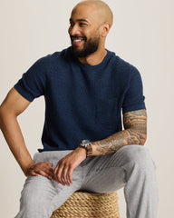 Beach Coast Stretch-Linen E-Waist Pants - Bala Shark