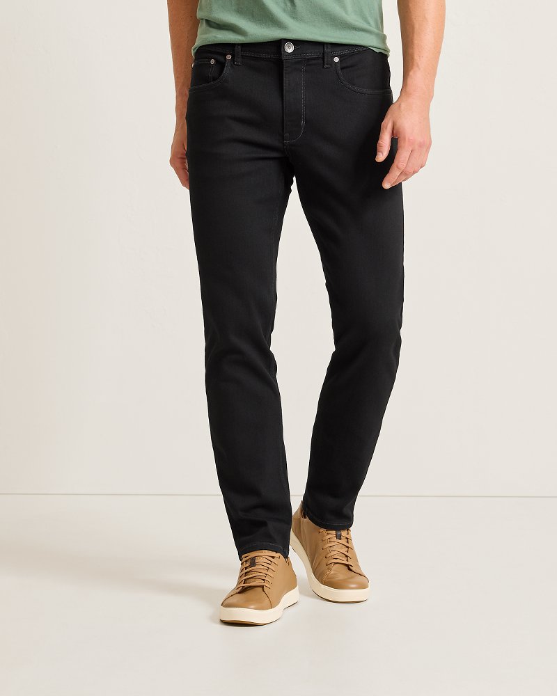 Indigo Palms Black Jeans - Black Wash