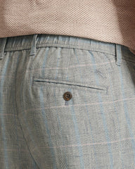 Baird McNutt Dublin Bay Linen Pants - Insignia Blue