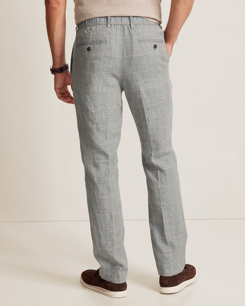 Baird McNutt Dublin Bay Linen Pants - Insignia Blue