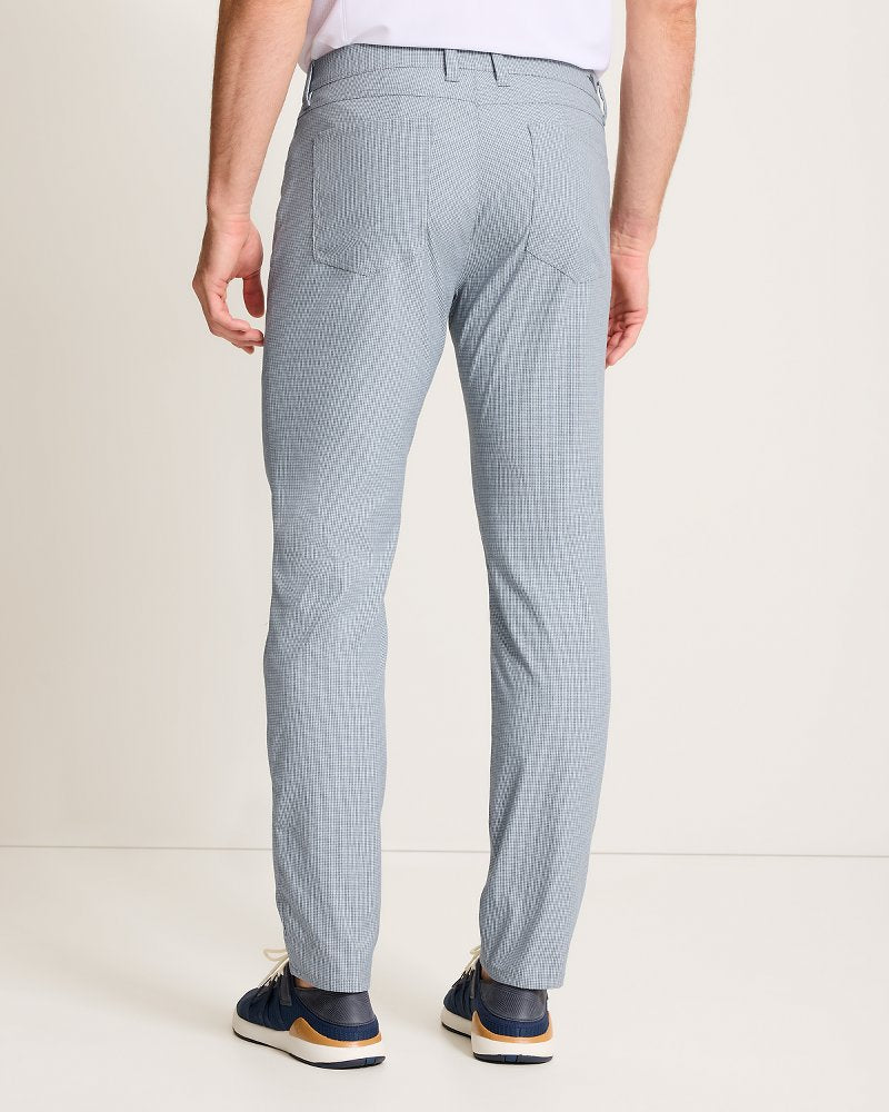 Barbados Pro Vista Check 5-Pocket IslandZone Pants - Glass Bottle