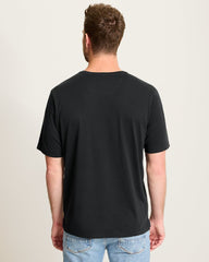 New Bali Skyline V-Neck T-Shirt - Black