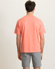 New Bali Skyline V-Neck T-Shirt - Passion Peach