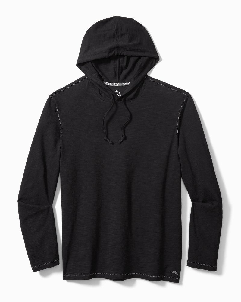Bali Beach Long-Sleeve Hoodie - Black