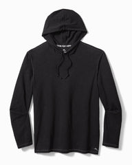 Bali Beach Long-Sleeve Hoodie - Black