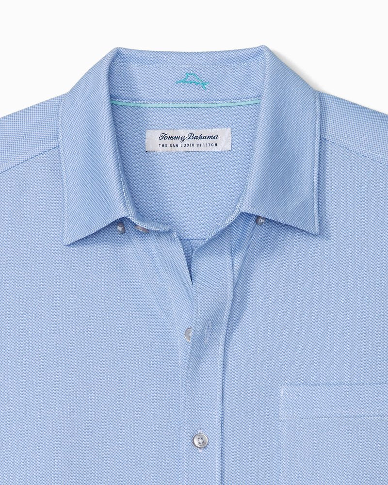 San Lucio Stretch Knit Shirt - Rip Tide