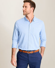 San Lucio Stretch Knit Shirt - Rip Tide