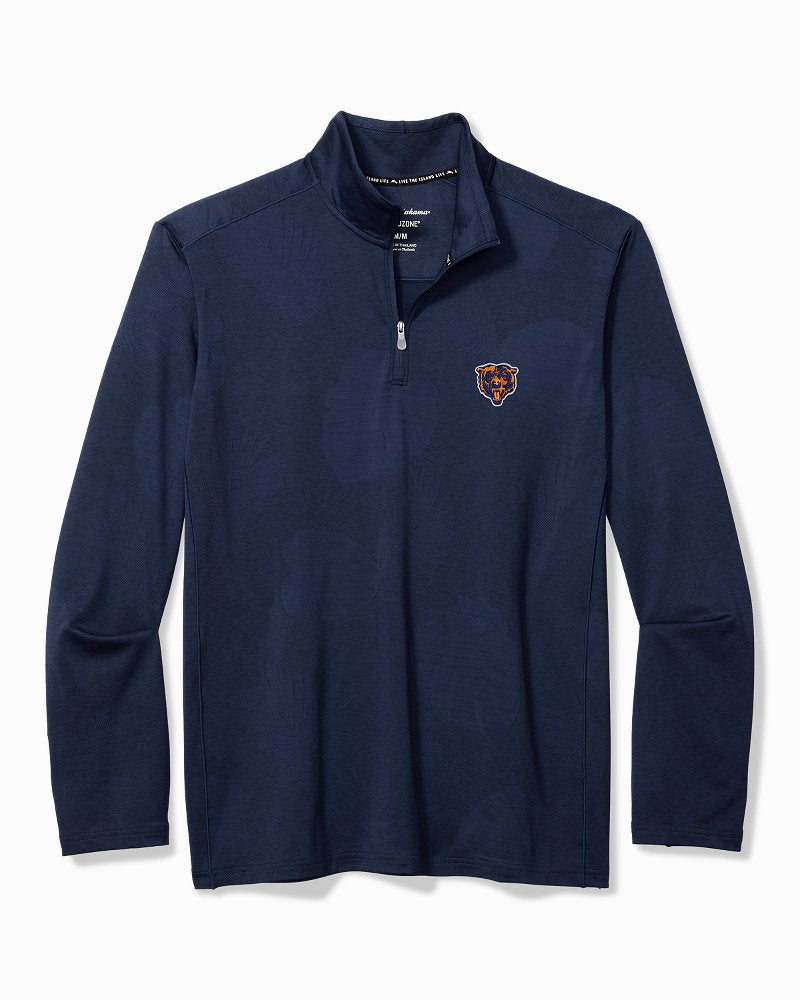 NFL Delray Frond Half-Zip IslandZone Sweatshirt - chicago_bears