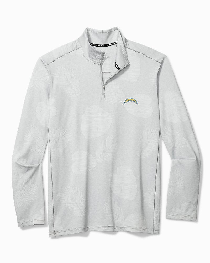 NFL Delray Frond Half-Zip IslandZone Sweatshirt - los_angeles_chargers