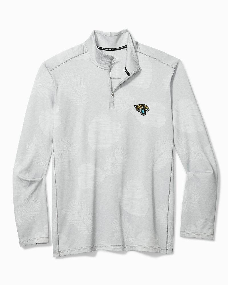 NFL Delray Frond Half-Zip IslandZone Sweatshirt - jacksonville_jaguars
