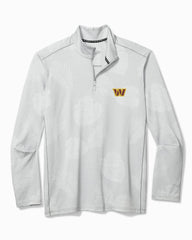 NFL Delray Frond Half-Zip IslandZone Sweatshirt - washington_commanders