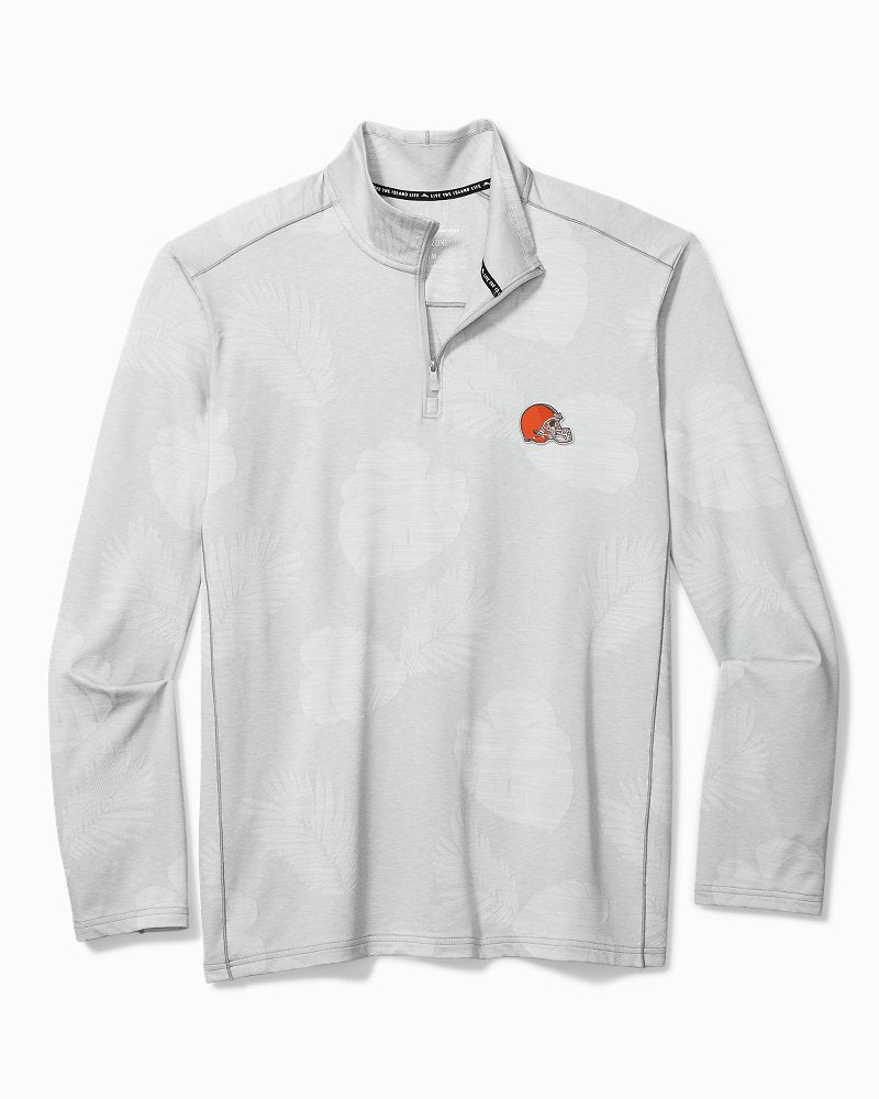 NFL Delray Frond Half-Zip IslandZone Sweatshirt - cleveland_browns