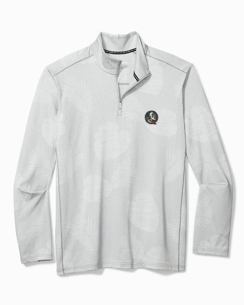 Collegiate Delray Frond Half-Zip IslandZone Sweatshirt - florida_state