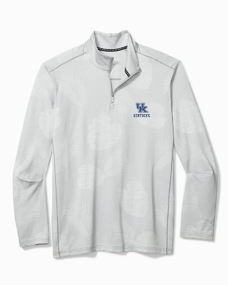 Collegiate Delray Frond Half-Zip IslandZone Sweatshirt - kentucky