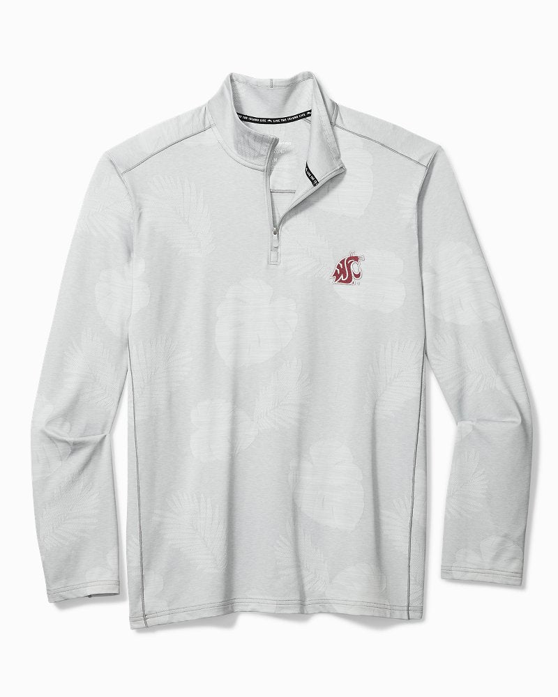 Collegiate Delray Frond Half-Zip IslandZone Sweatshirt - washington_state