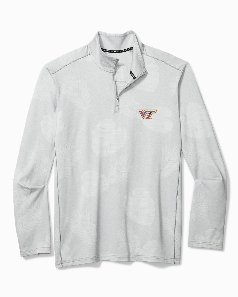 Collegiate Delray Frond Half-Zip IslandZone Sweatshirt - virginia_tech