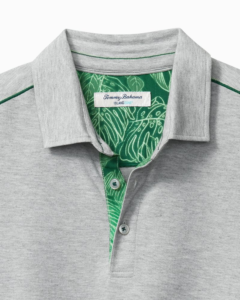 Tailgater 5 O'Clock IslandZone® Polo - Viridian Pine