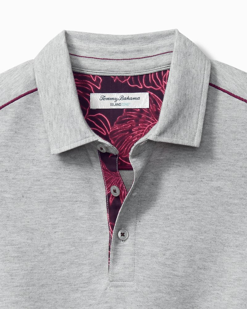 Tailgater 5 O'Clock IslandZone® Polo - Maroon Berry