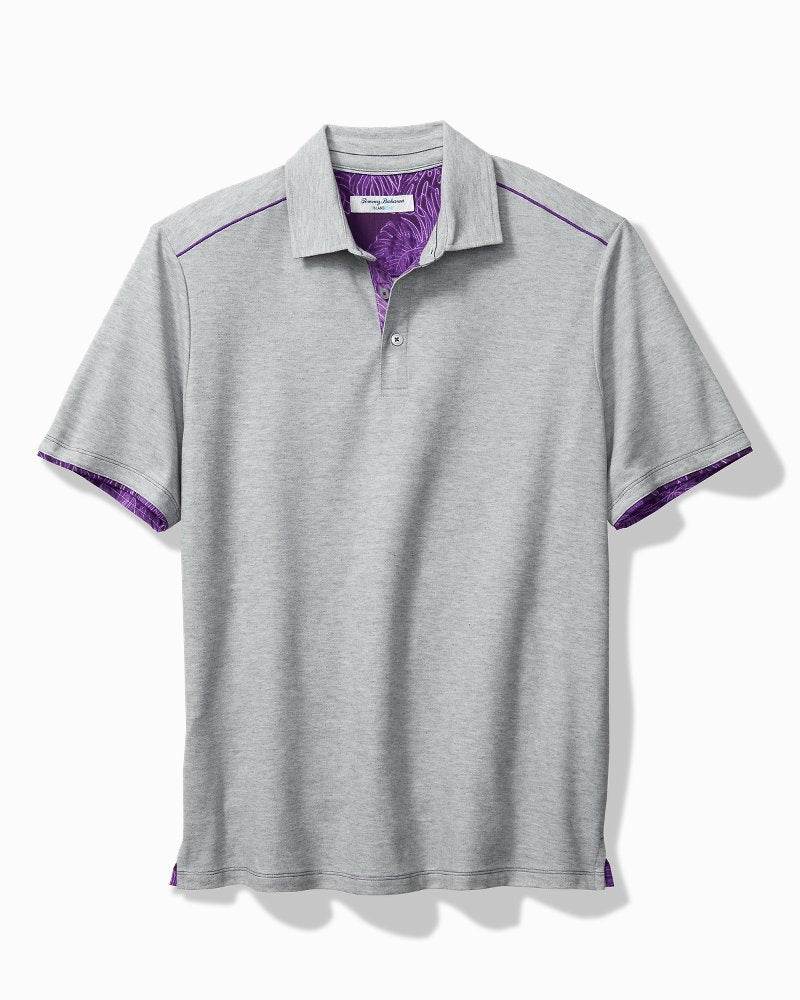 Tailgater 5 O'Clock IslandZone® Polo - Deep Grape