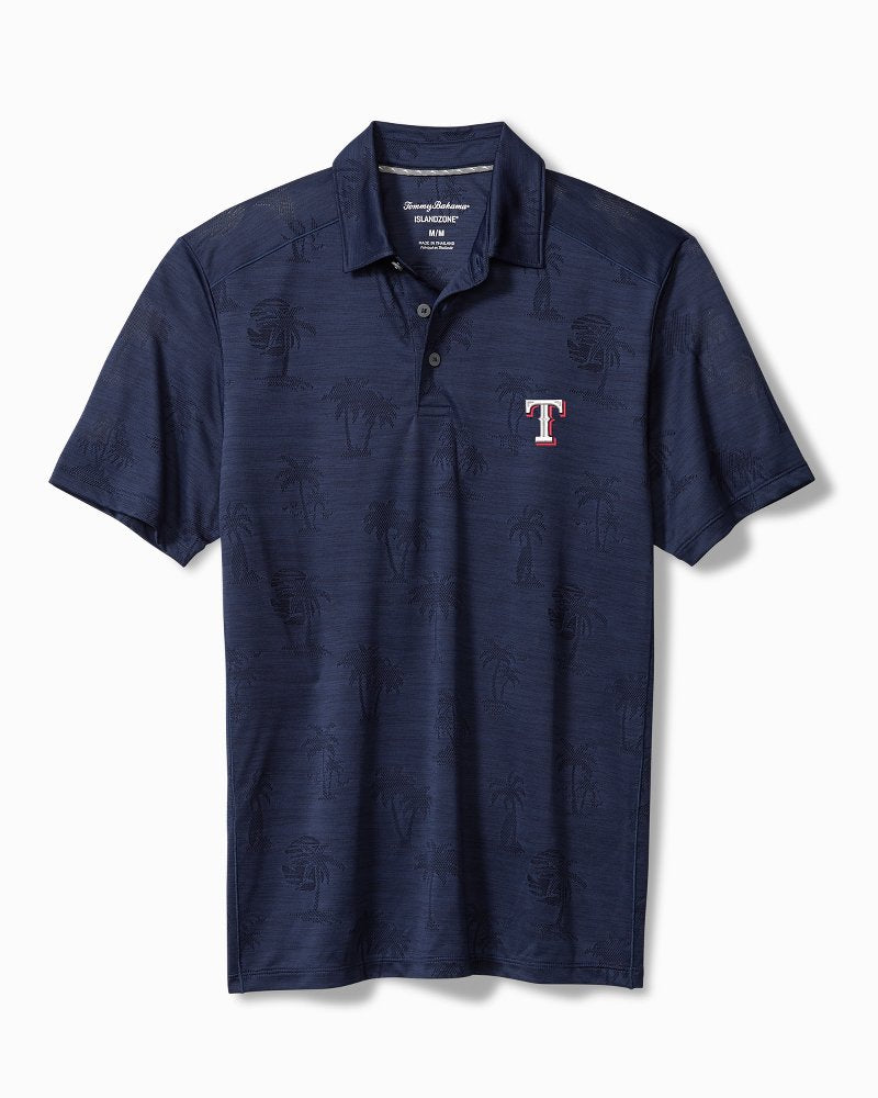 MLB Palm Coast Palmera IslandZone Polo - texas_rangers