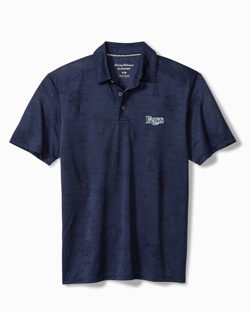 MLB Palm Coast Palmera IslandZone Polo - tampa_bay_rays