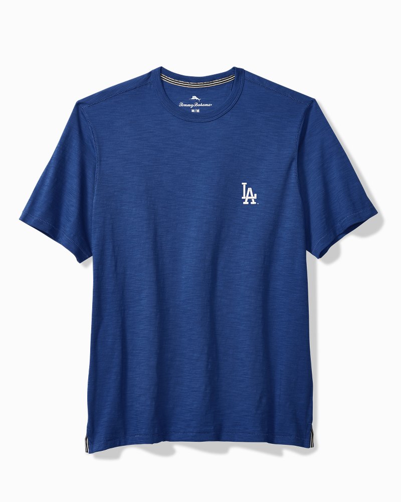 MLB Bali Beach Short-Sleeve Crew Shirt - los_angeles_dodgers