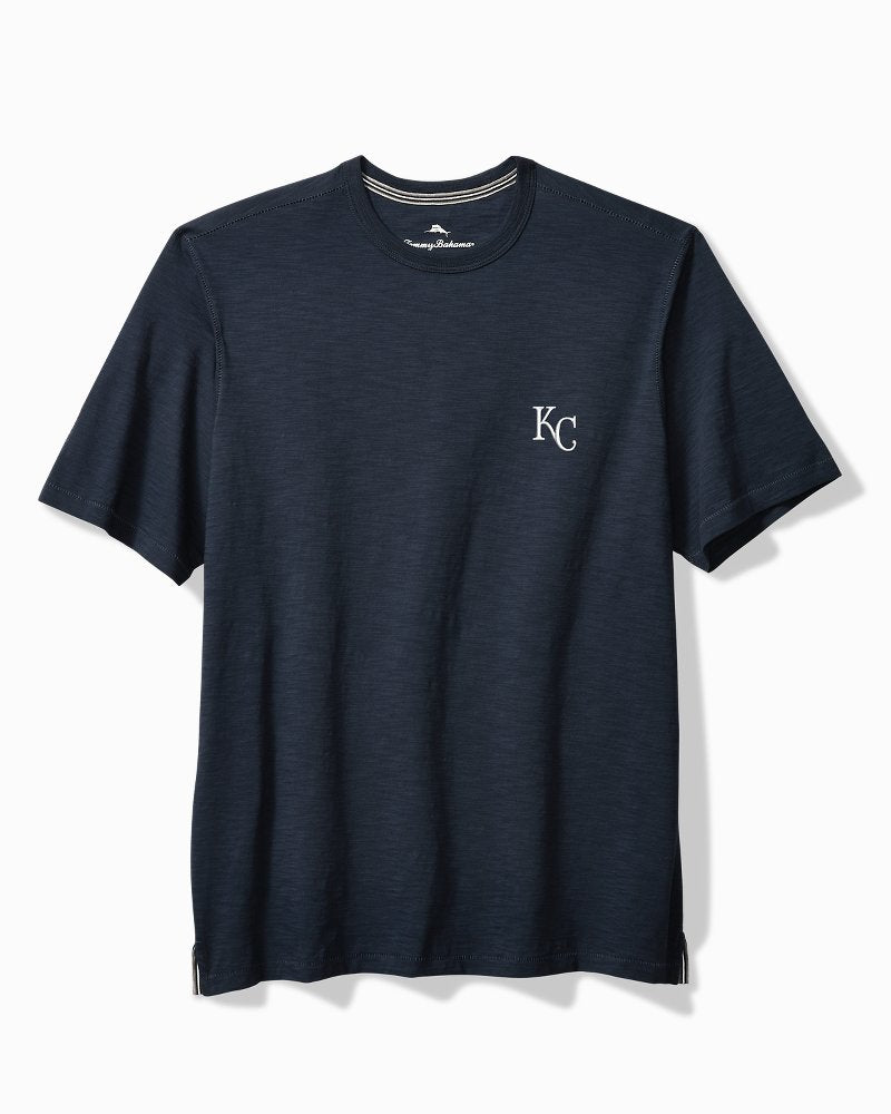 MLB Bali Beach Short-Sleeve Crew Shirt - kansas_city_royals