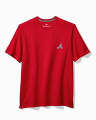 MLB Bali Beach Short-Sleeve Crew Shirt - atlanta_braves